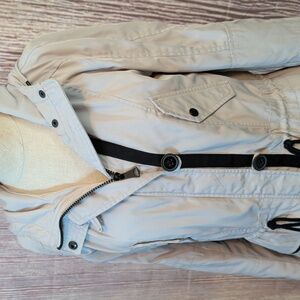Marc New York Trench Luxe Rain Jacket w/ Hood - Size Small